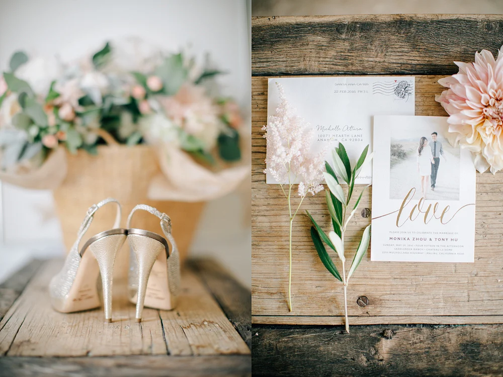 Saddle rock Ranch and Vineyard in Malibu Wedding Photo