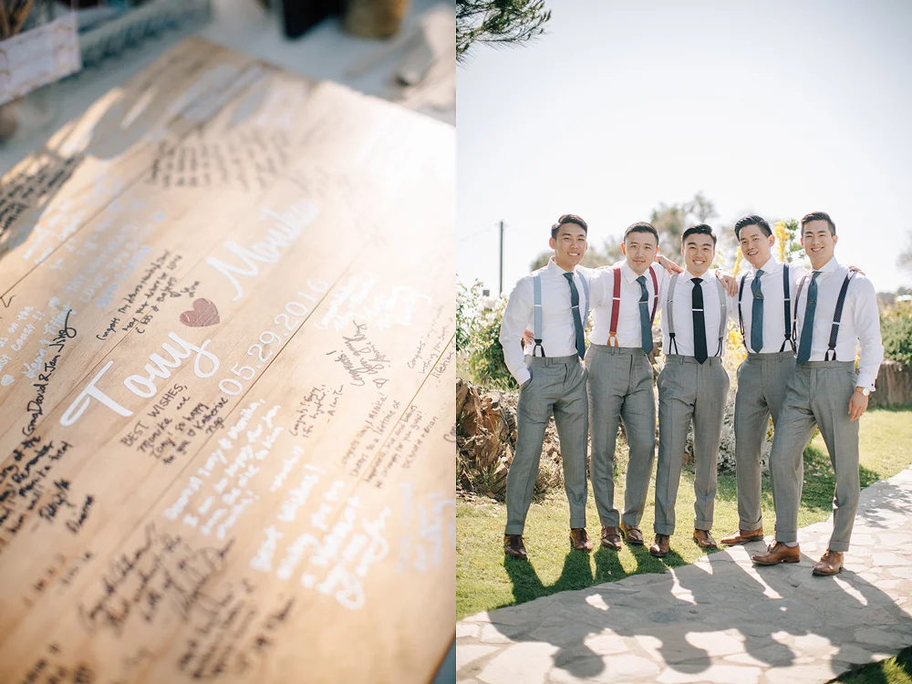 Saddlerock Ranch and Vineyard in Malibu Wedding Photo
