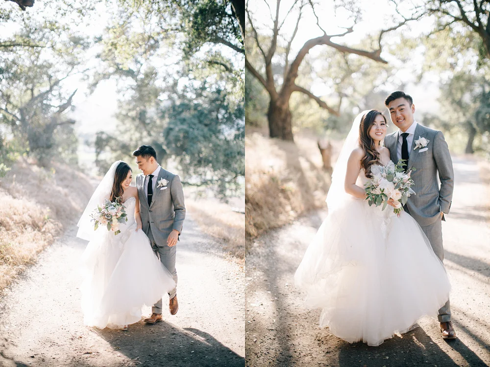 Saddlerock Ranch and Vineyard in Malibu Wedding Photo