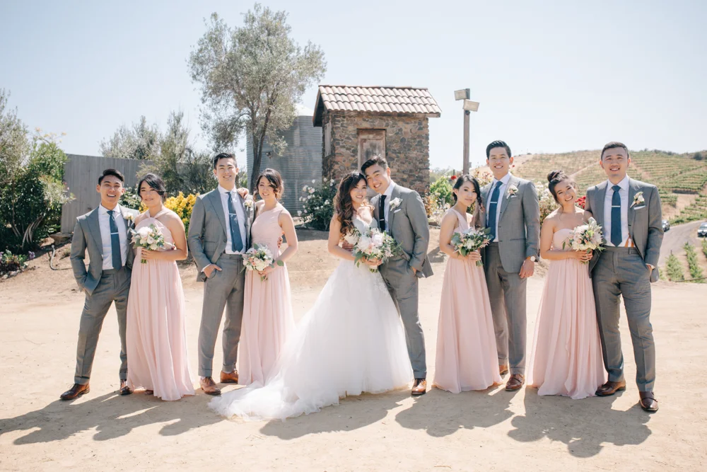 Saddlerock Ranch and Vineyard in Malibu Wedding Photo
