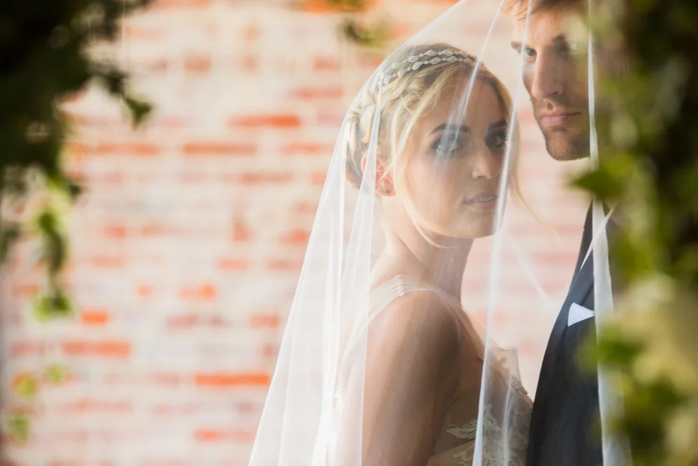 The Unique Place in Los Angeles Editorial Wedding Photo