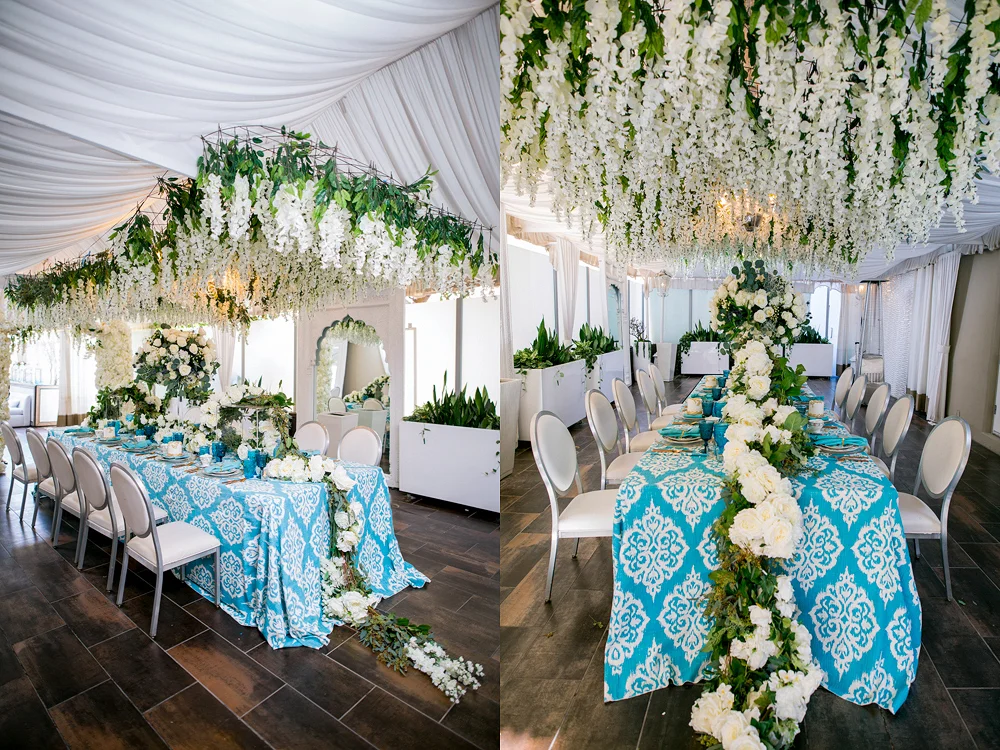 The Huntley Hotel in Santa Monica Editorial Wedding Photo