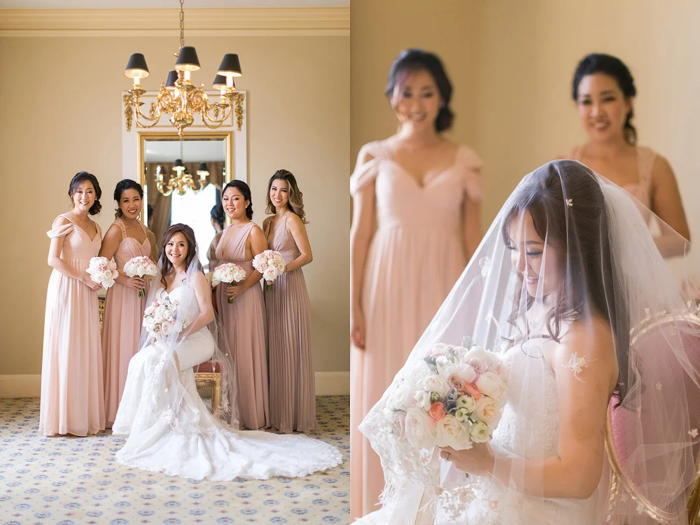 Carondelet House in Los Angeles Wedding Photo