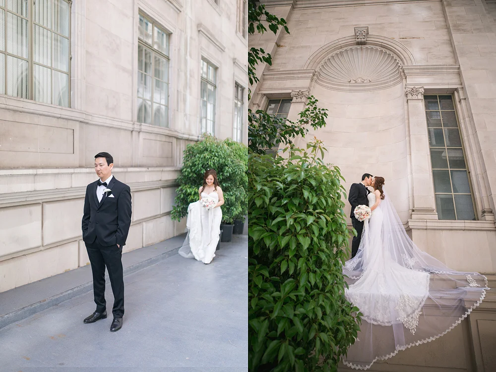 Carondelet House in Los Angeles Wedding Photo