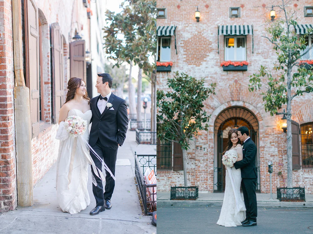 Carondelet House in Los Angeles Wedding Photo