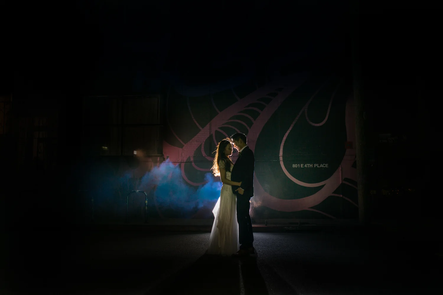 Millwick in Los Angeles Wedding Photo