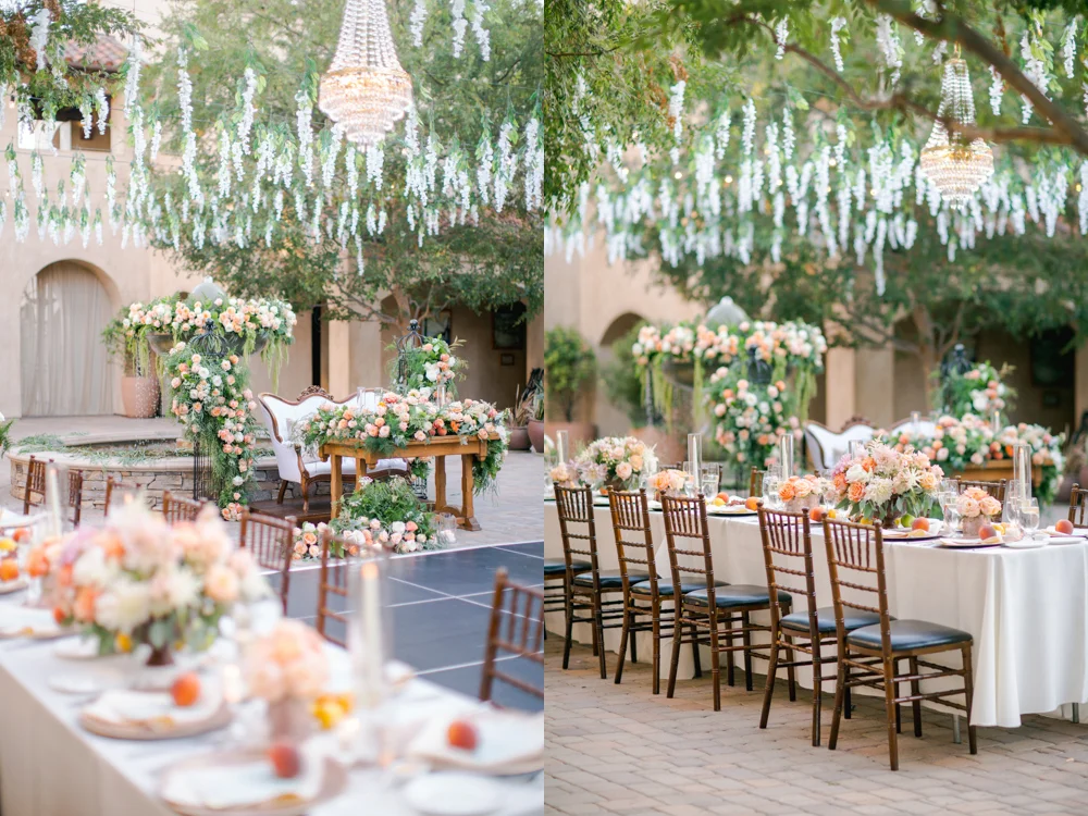 Serra Plaza in San Juan Capistrano Wedding Photo
