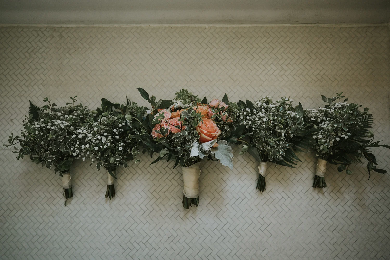 The Daily Dose cafe in Downtown Los Angeles Wedding Photo