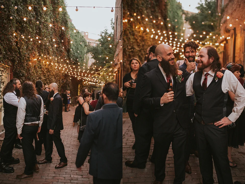 The Daily Dose cafe in Downtown Los Angeles Wedding Photo