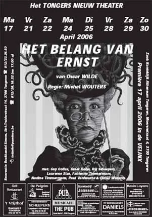 Het belang van Ernst (The importance of being Earnest) – O. Wilde