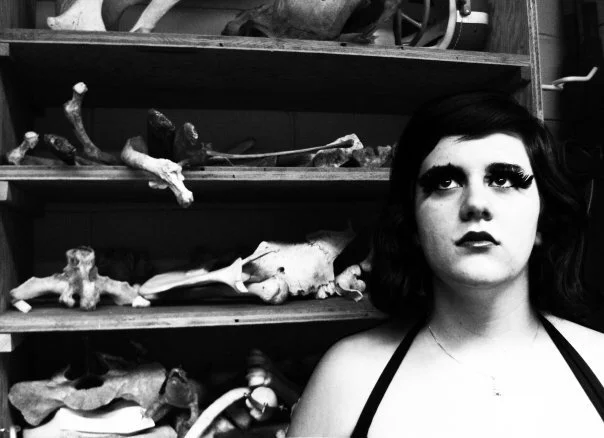 Self Portrait with Bones