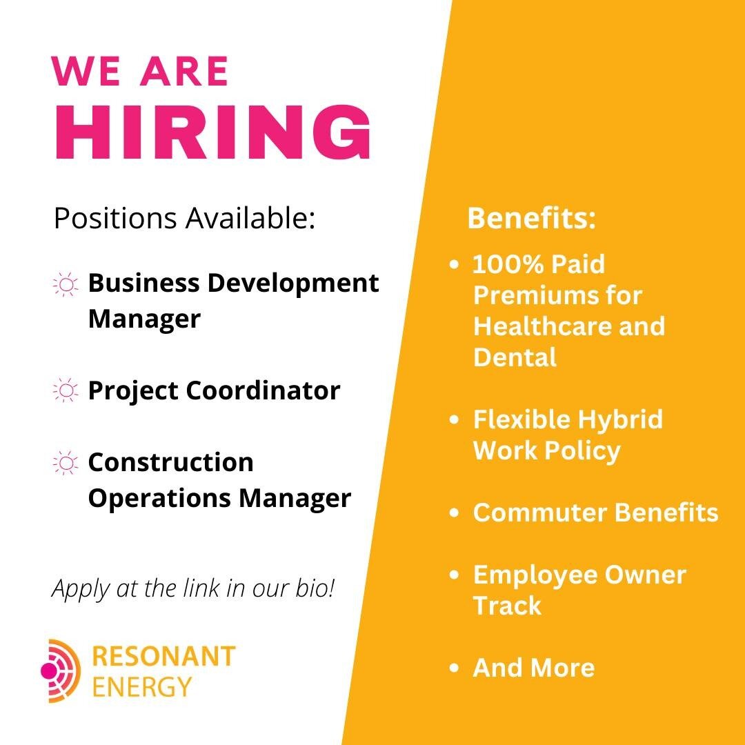 We're hiring for a number of positions on both our Outreach and Project Management teams!

View the job descriptions and apply at the link in our bio!