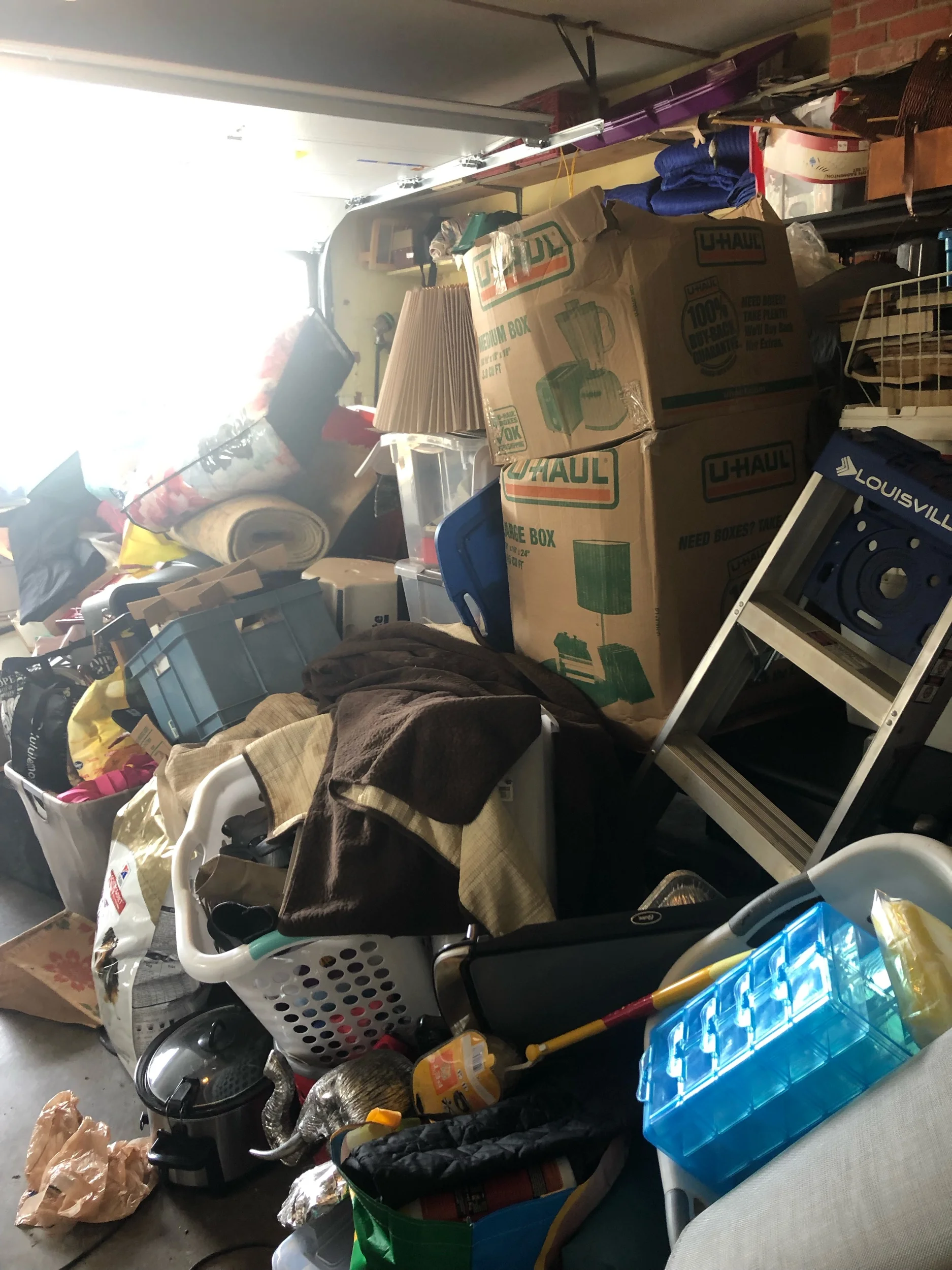 Garage clean up - Before