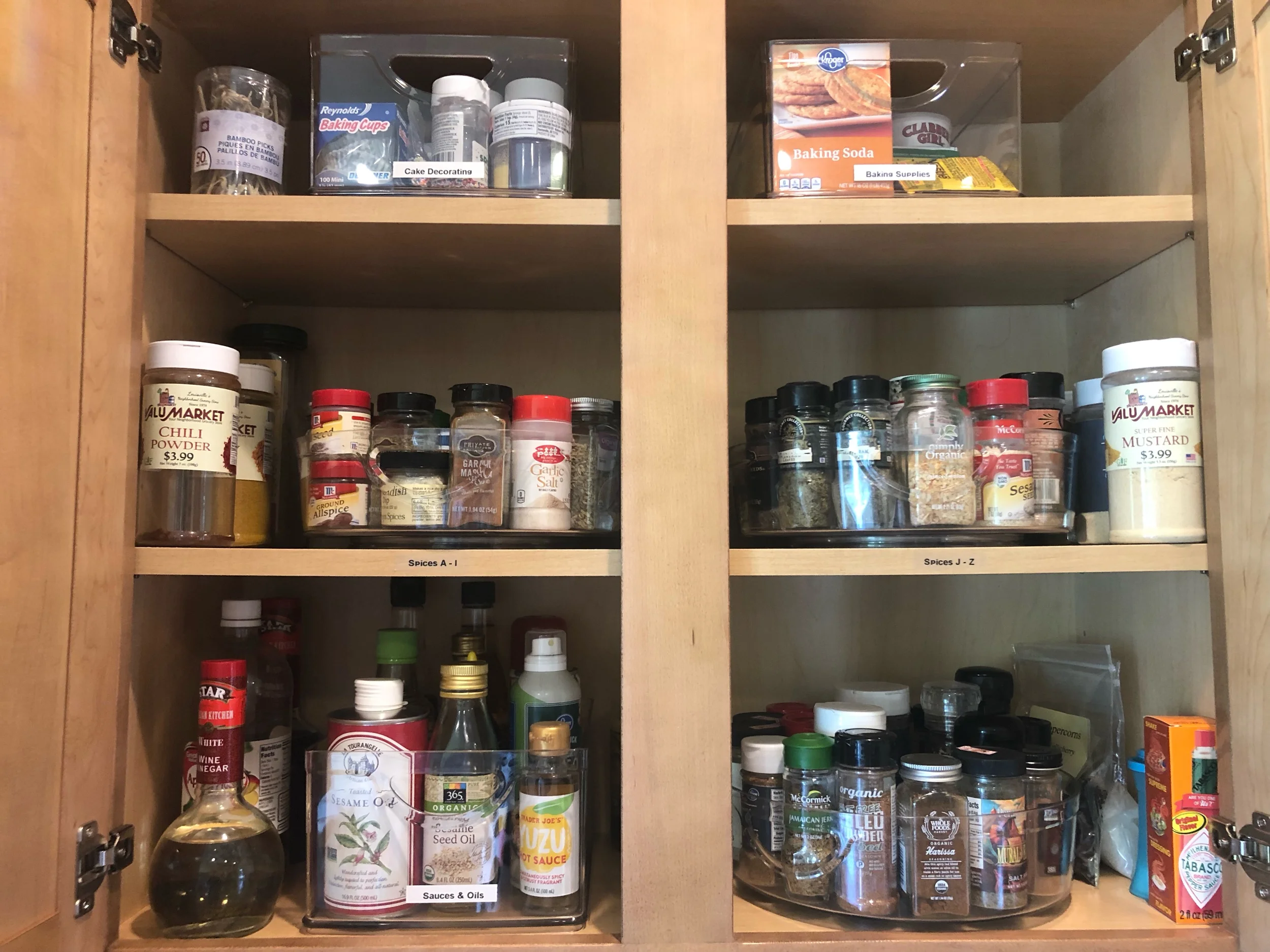 Spice cabinet - After