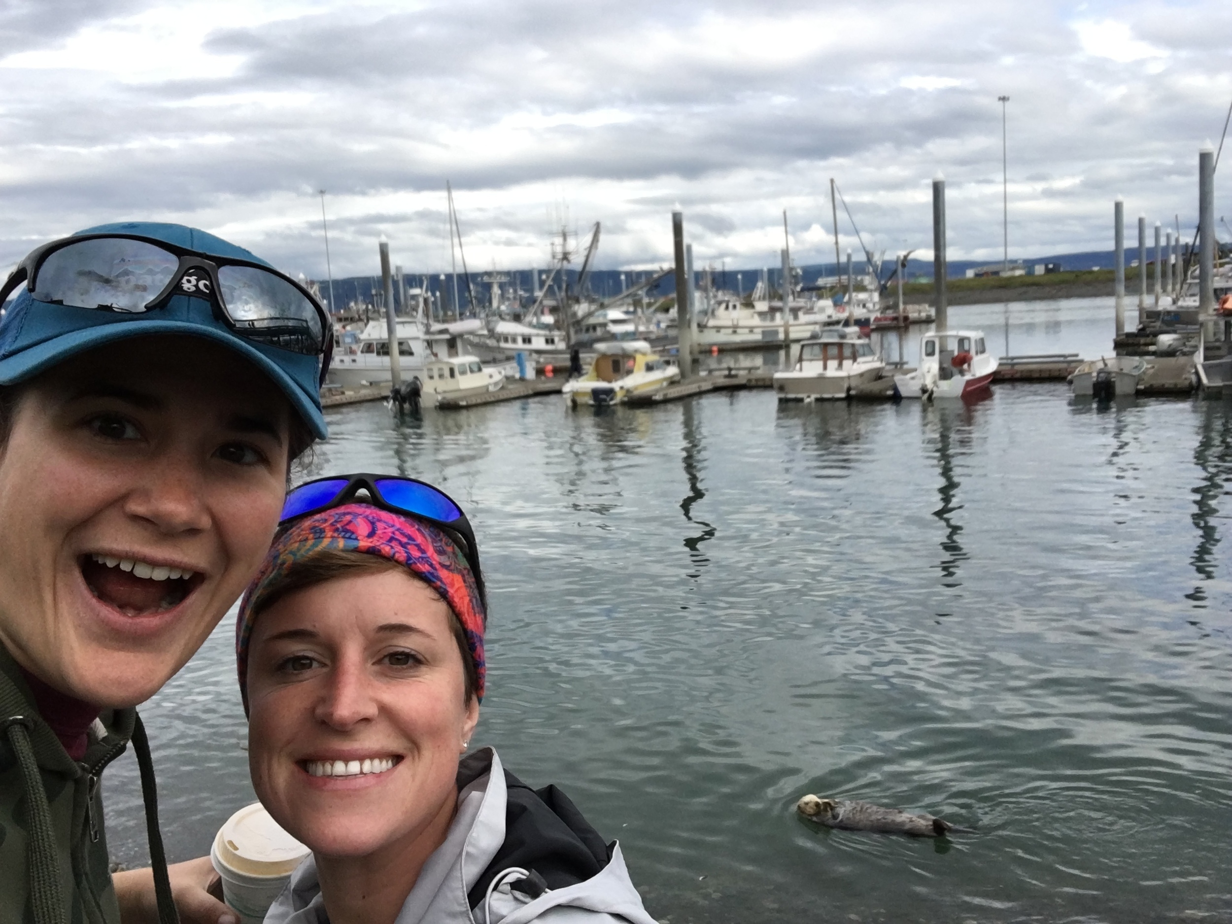 Stoked for sea otters selfie! Haha... 