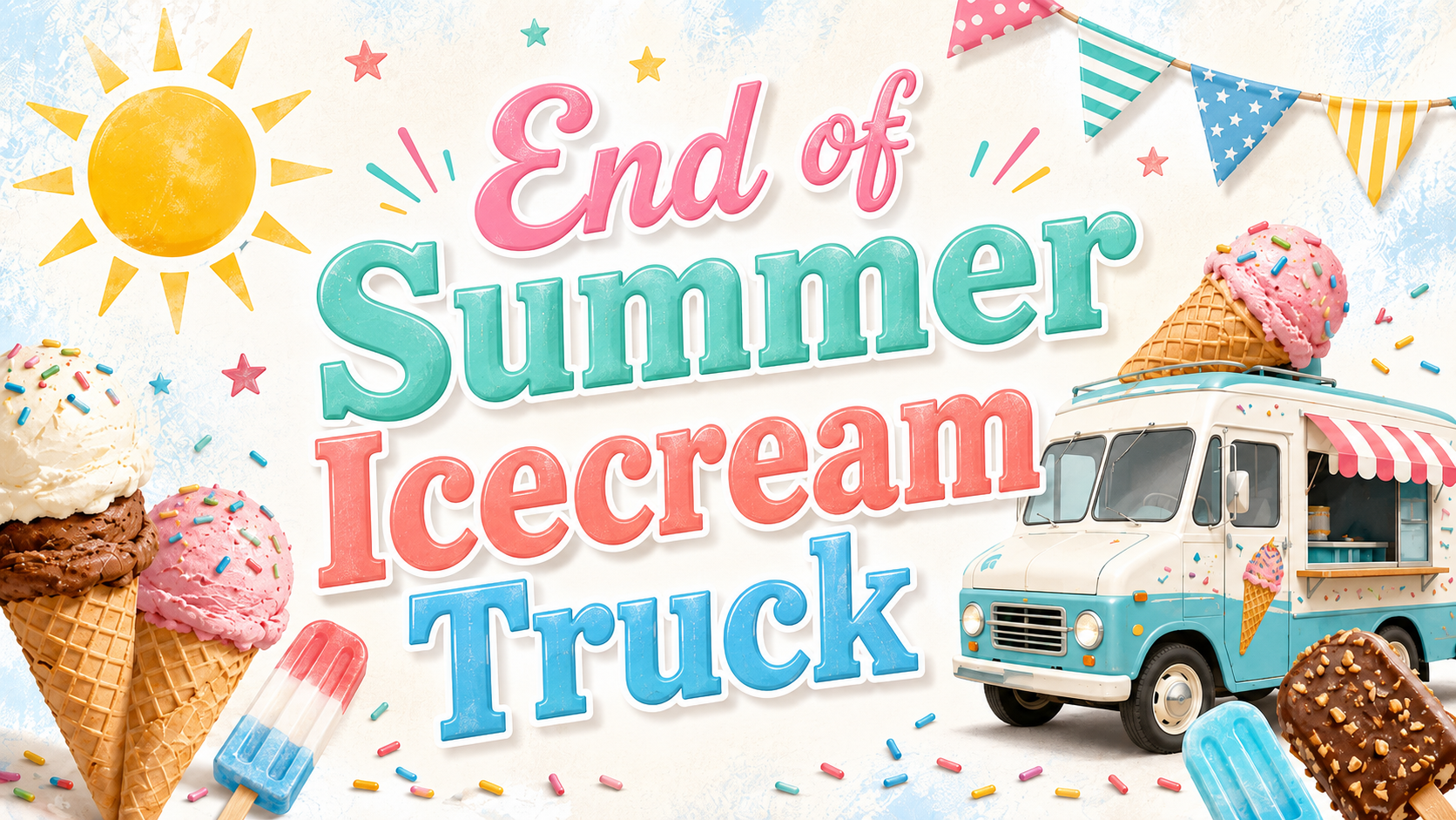 End of Summer Ice Cream Truck