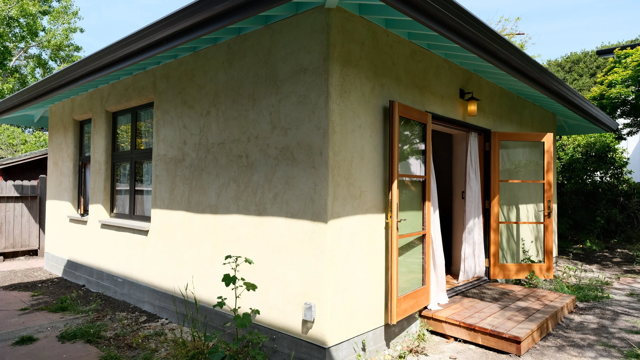 Without the fake garden