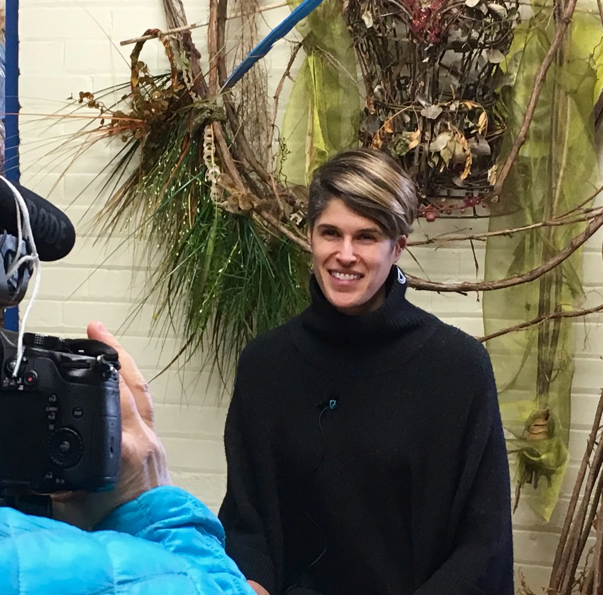 DTAH ArchitectMegan Torza interviewed by Videographer Elizabeth Littlejohn.