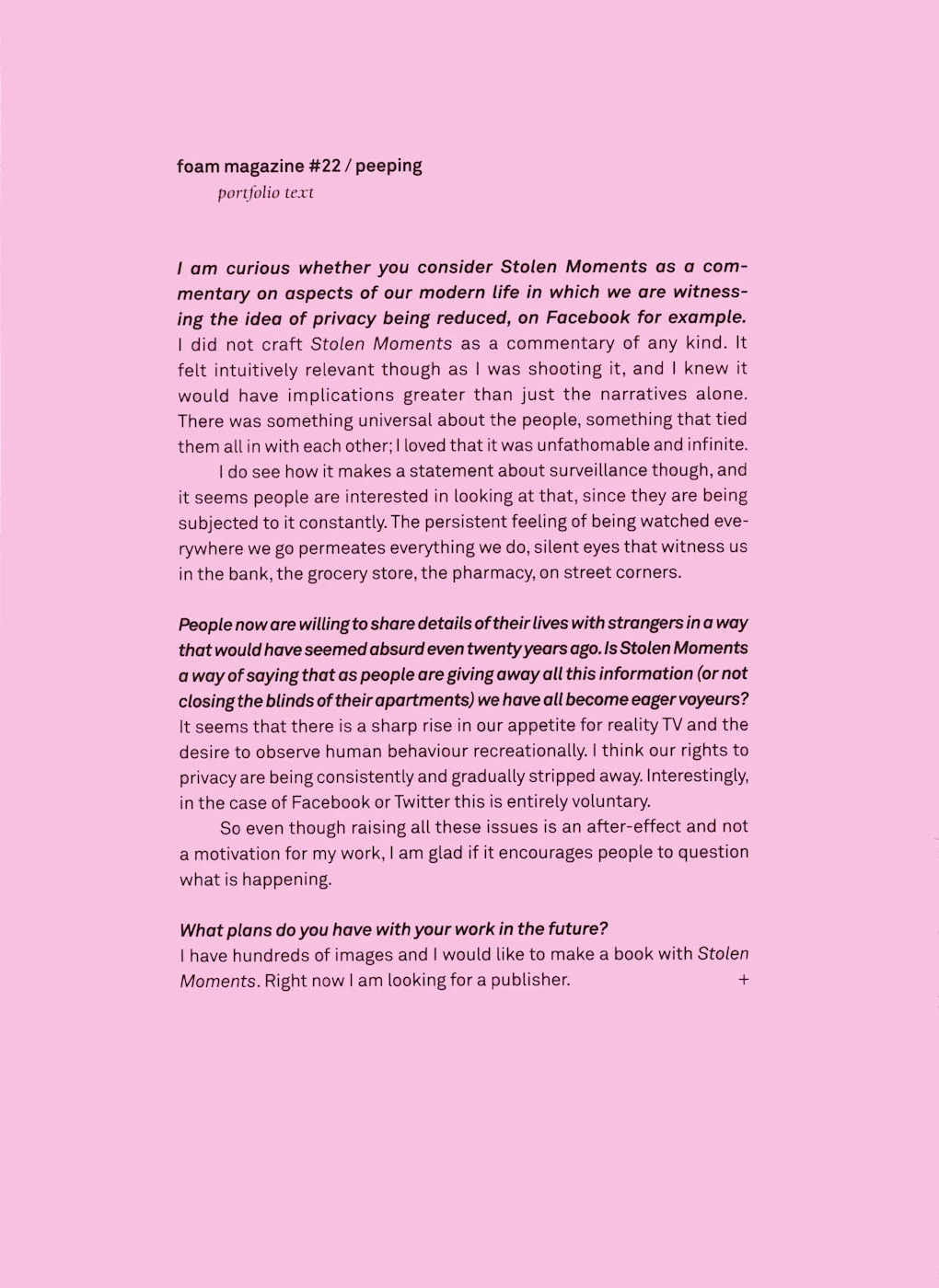 Foam Magazine (Amsterdam)
