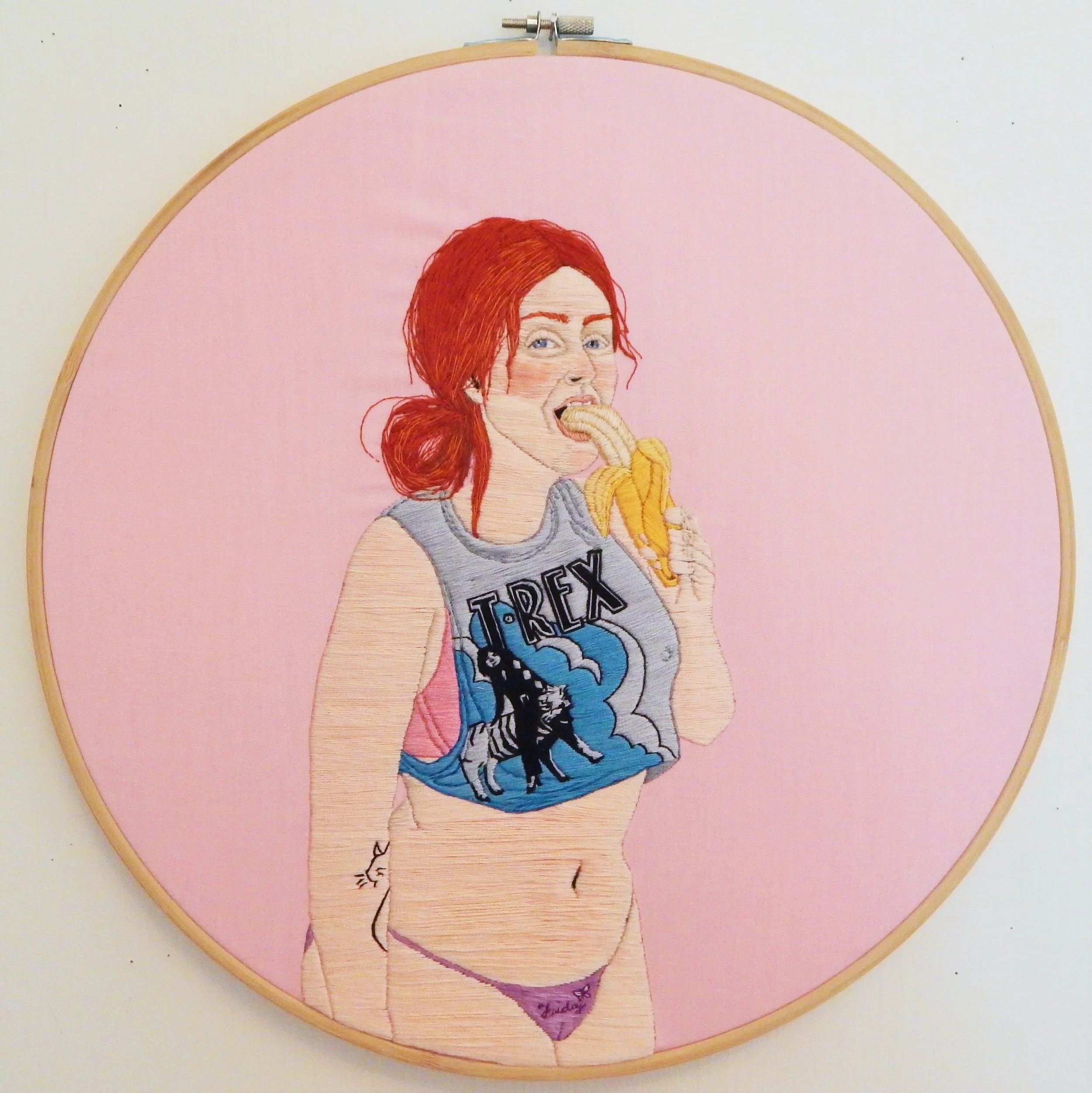Feminist Embroidery by Alaina Varrone