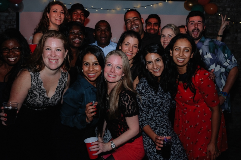 Several attendee's at the fundraiser this past October. Image courtesy of IWI.