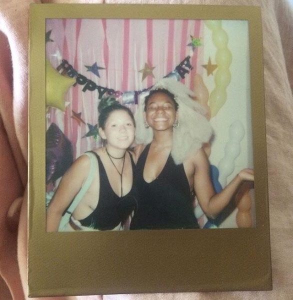 Gabriela Riveros (left) and Anika Kowalik (right), Co-Curators of Pink Things Vol. III