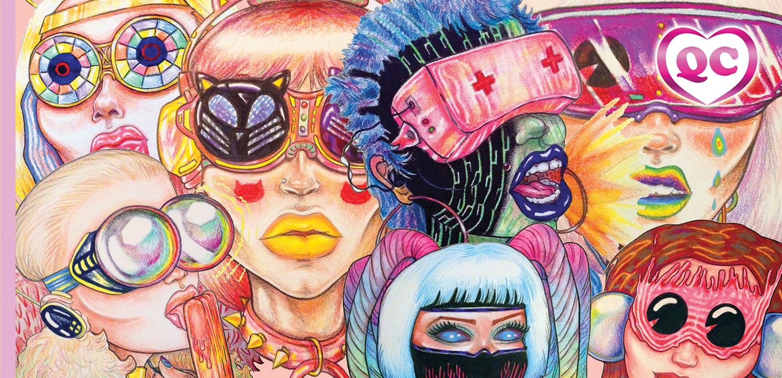 Sci-Fi, Fantasy, and Monster Babes: Coloring Books By Stephanie Quinn