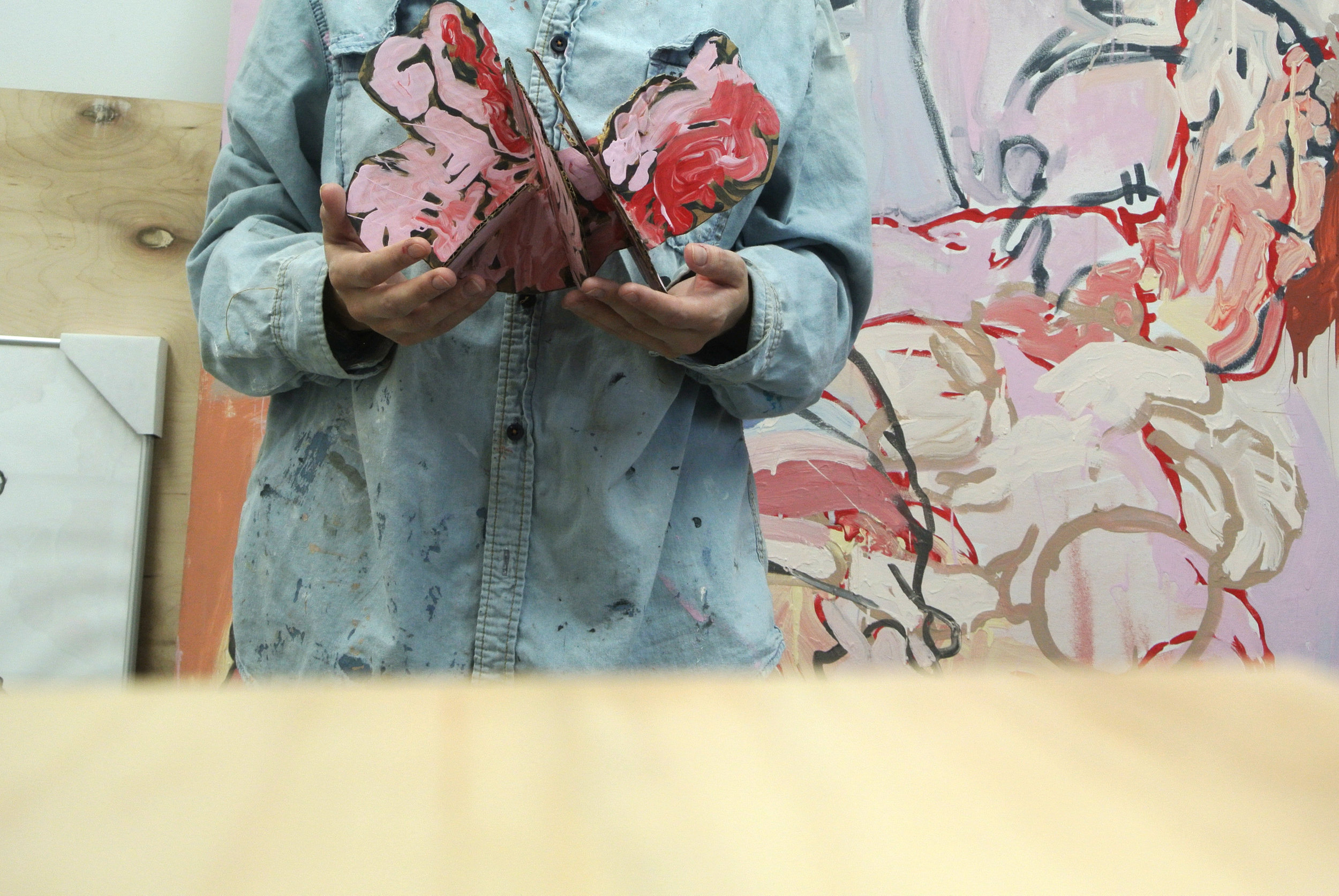 Stephanie Sherwood in her studio.