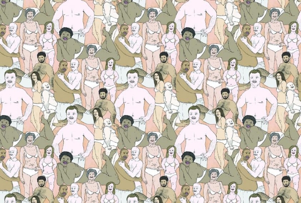 What Defines Beauty , pattern by Sayeeda Bacchus