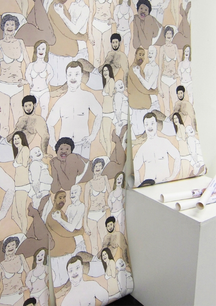 What Defines Beauty installation