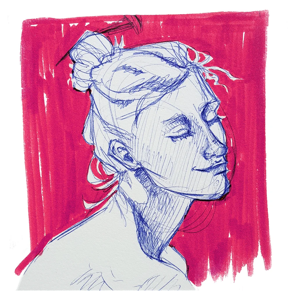 Learning To Love Pink Through Drawing