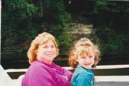 Jenna and her Aunt Anne