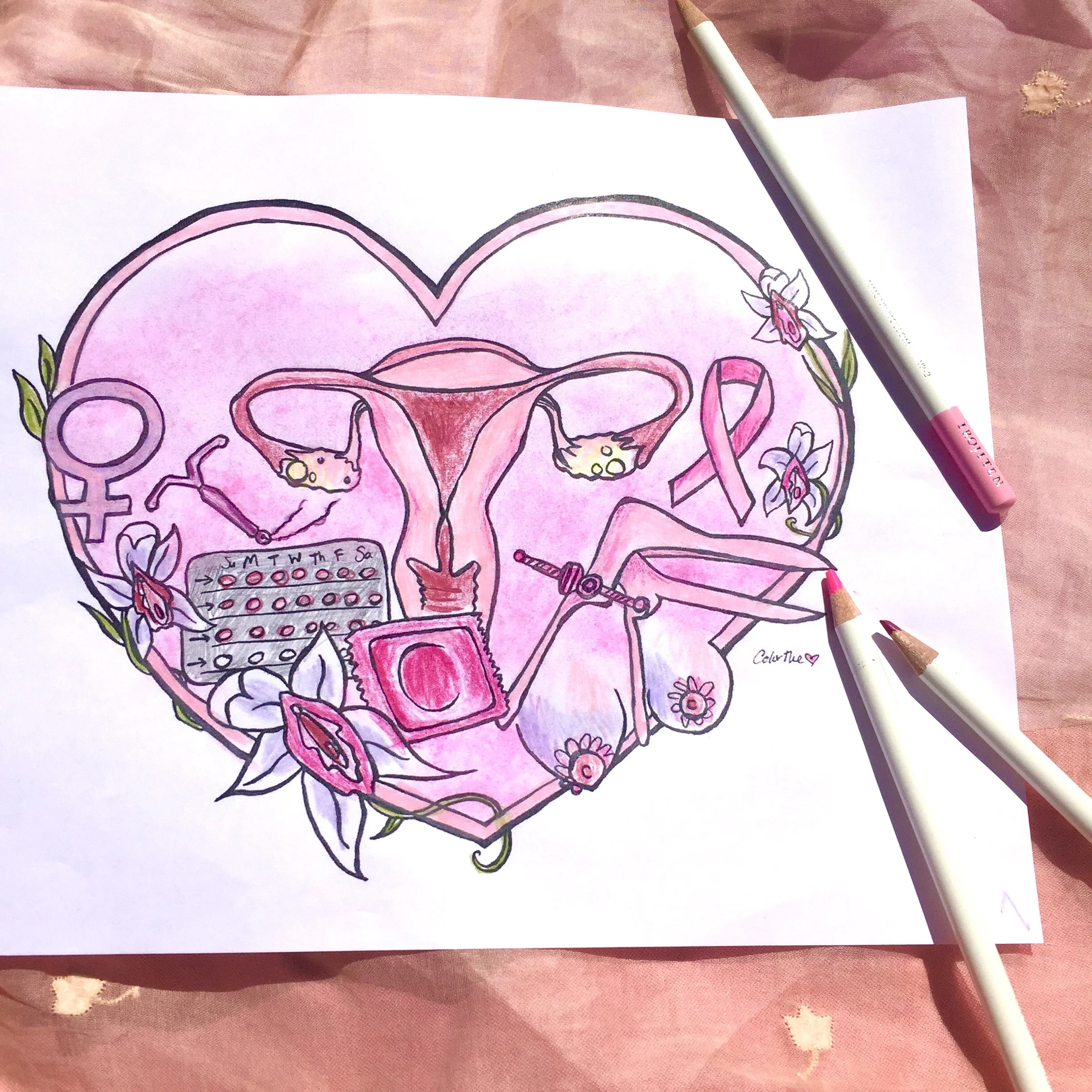 Color The Heart