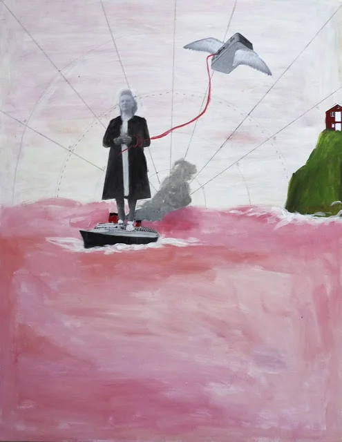 Sandra PARIS's Pink Paintings