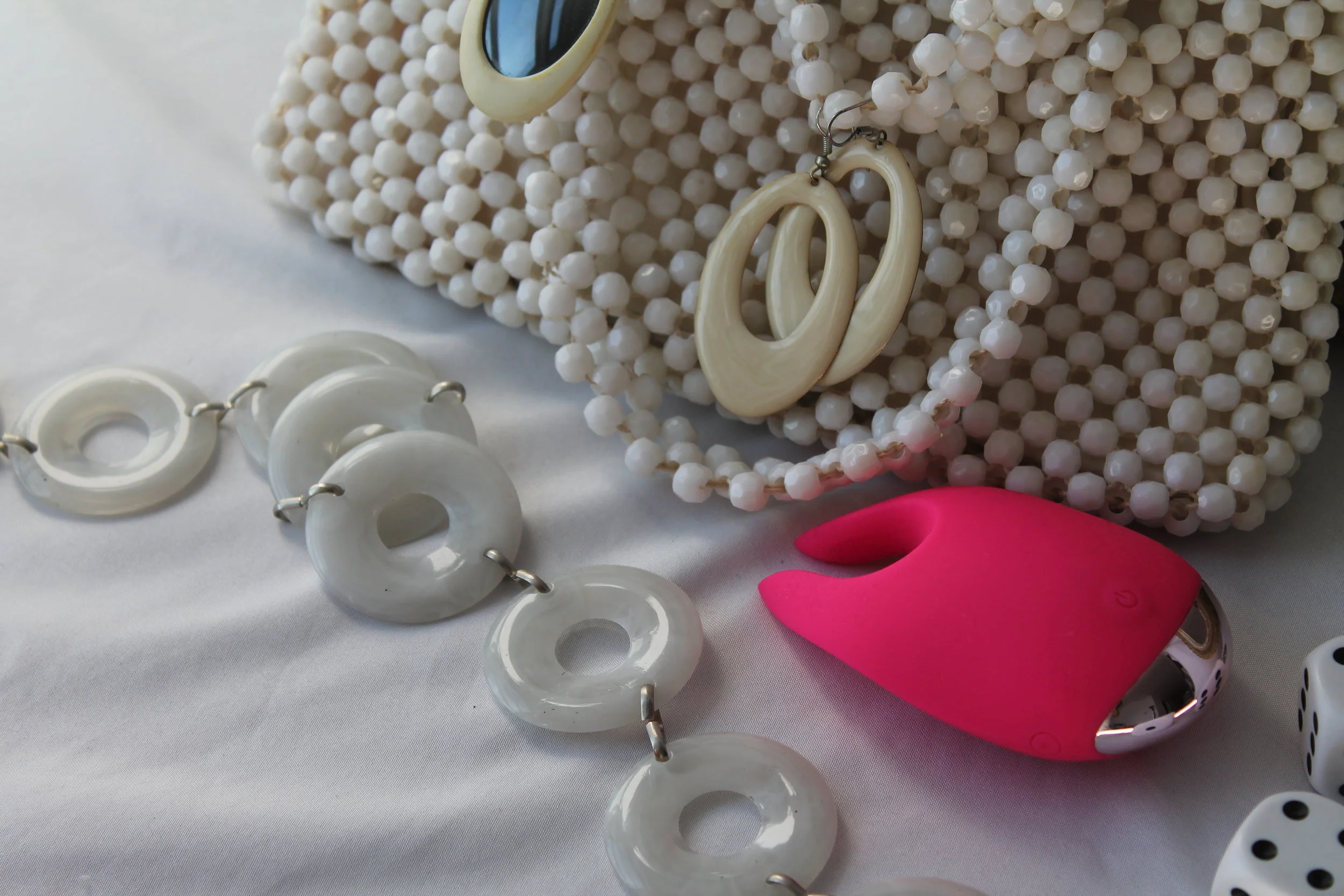 Pictured: Pixie - The Pixie is a clitoris vibrator made to fit in the palm of your hand. The unique shape provides plenty of angles that can be used to hit just the right spot. It’s waterproof, rechargeable, and made with ultra smooth medical grade silicone. Ten playful settings provide incredible sensations where it feels best. Photo by Malaika Astorga