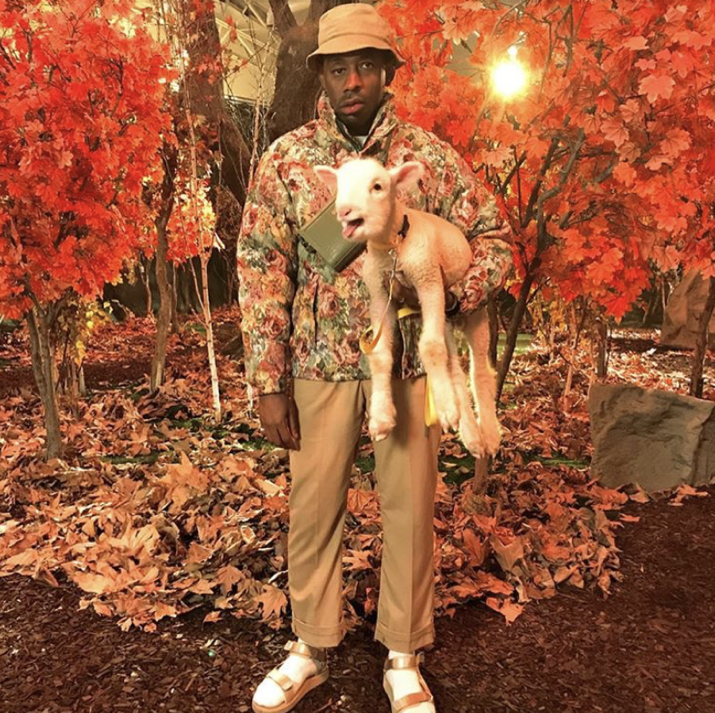 Tyler (@feliciathegoat on Instagram) for his label's AW18 collection