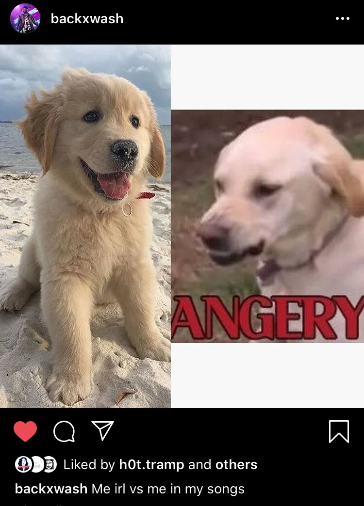 Taken from Backxwash’s Instagram