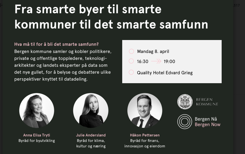 Bergen kommune spør: Hva må til for å bli det smarte samfunn?
