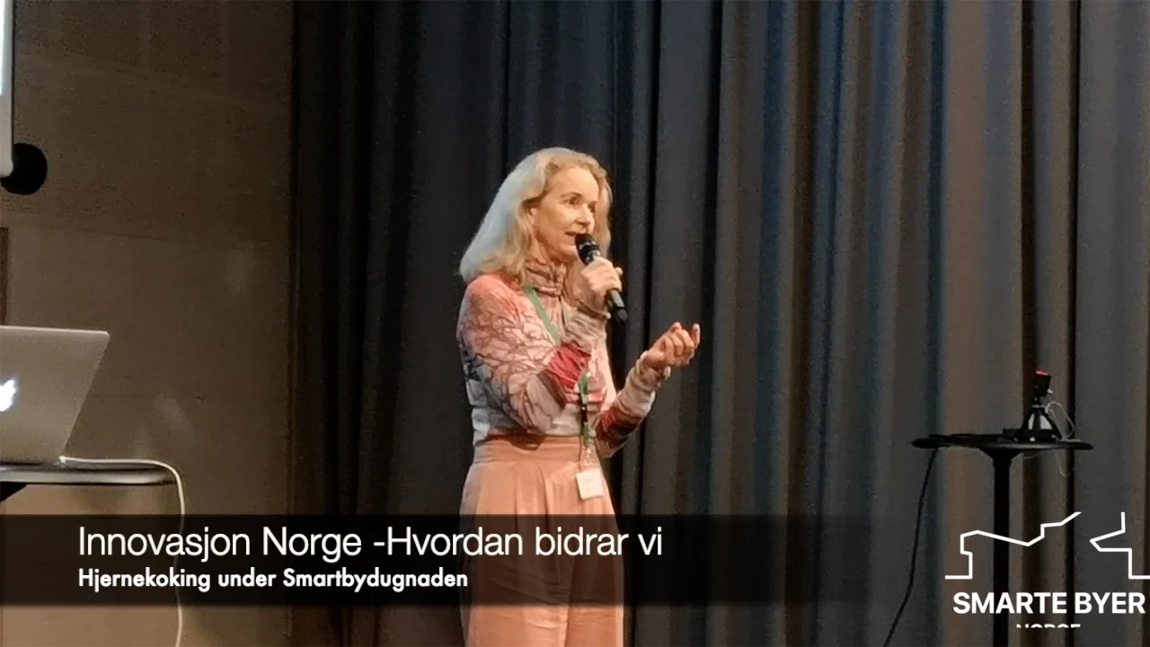 Smartbydugnaden Hjernekoking: 2min pitch fra Innovasjon Norge