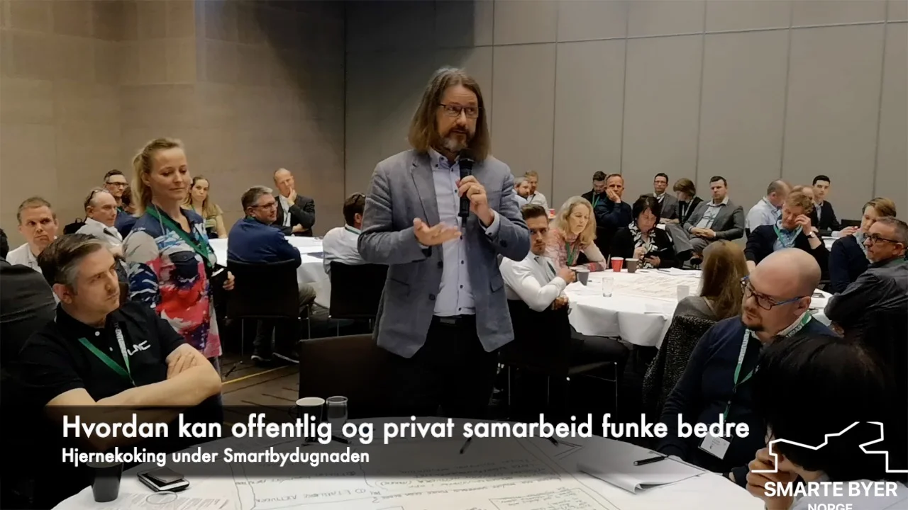 Smartbydugnaden Hjernekoking: Hvordan kan offentlig og privat samarbeid funke bedre