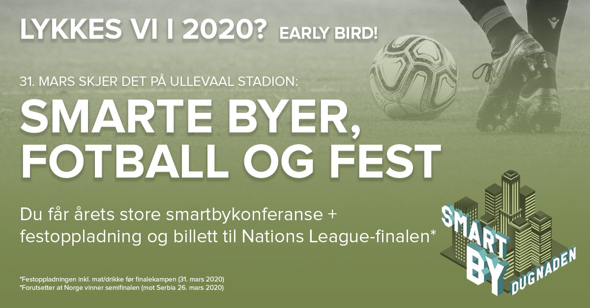 Landskampen kommer til Smartbydugnaden
