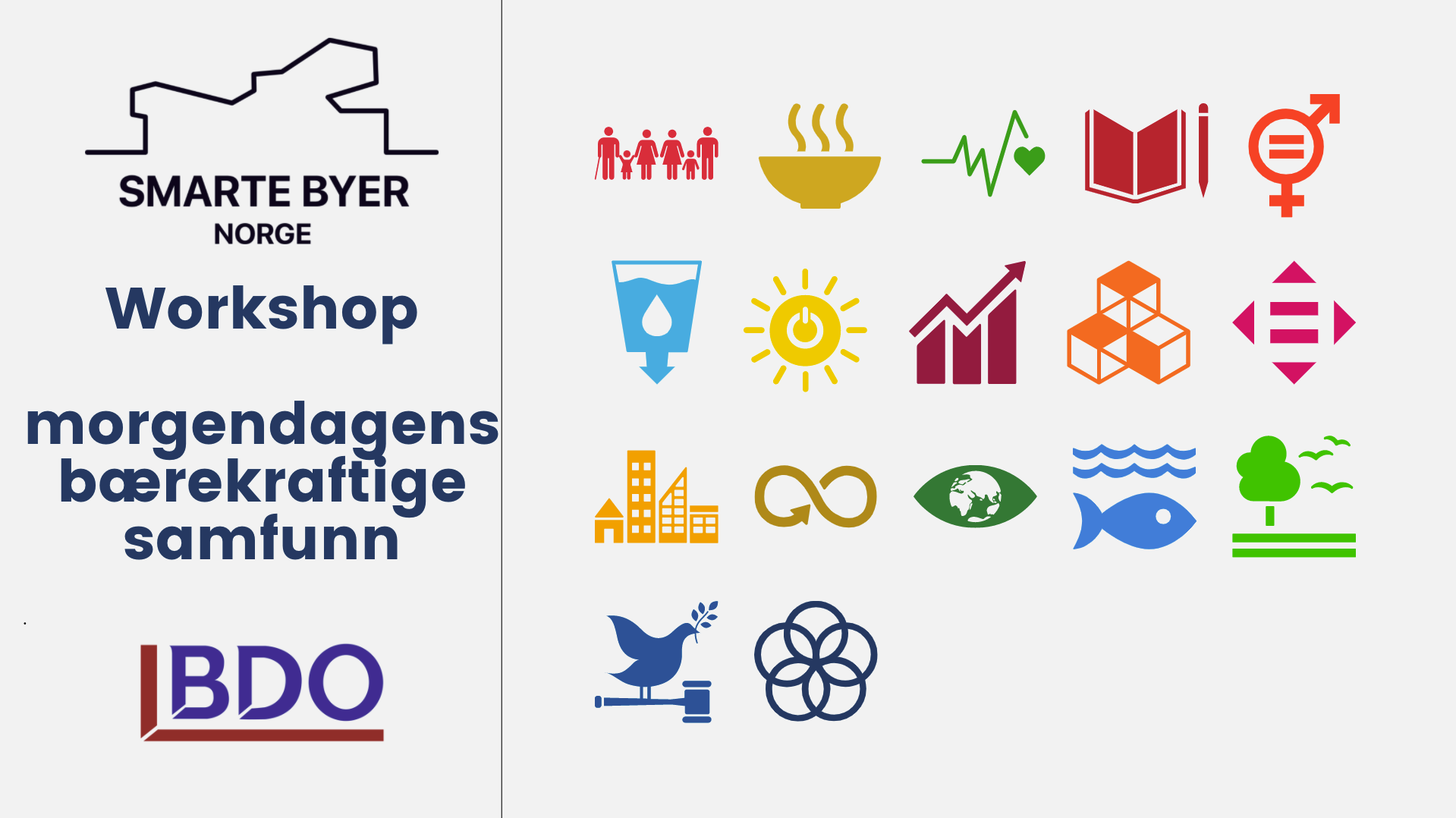 Morgendagens bærekraftige samfunn