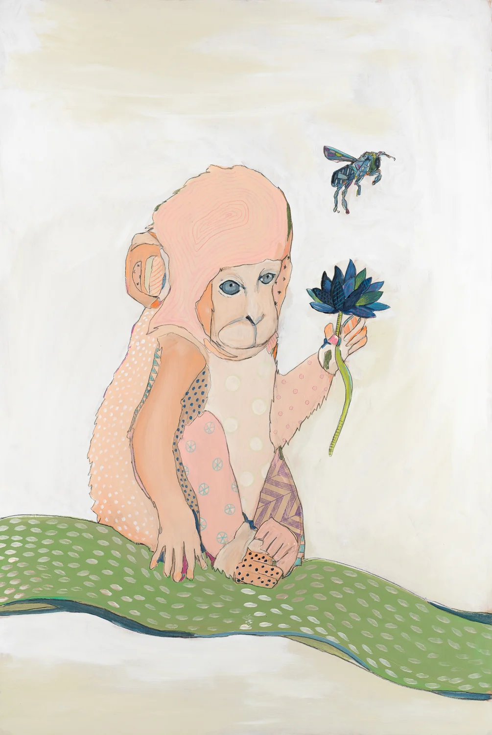 Baby Monkey 2’ x 3’ SALE $250