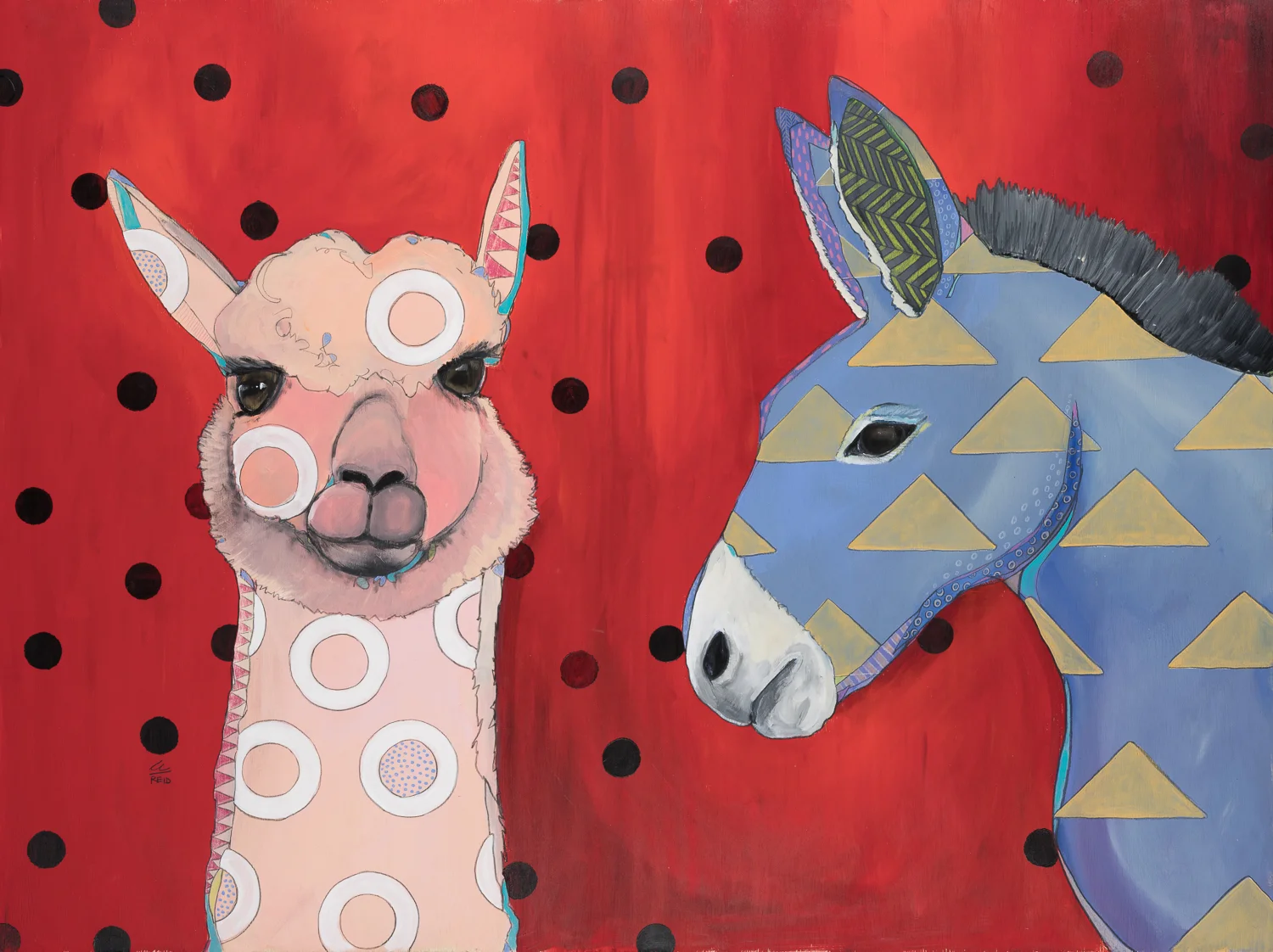 Monet and Sasha 3’ x 4’ $650