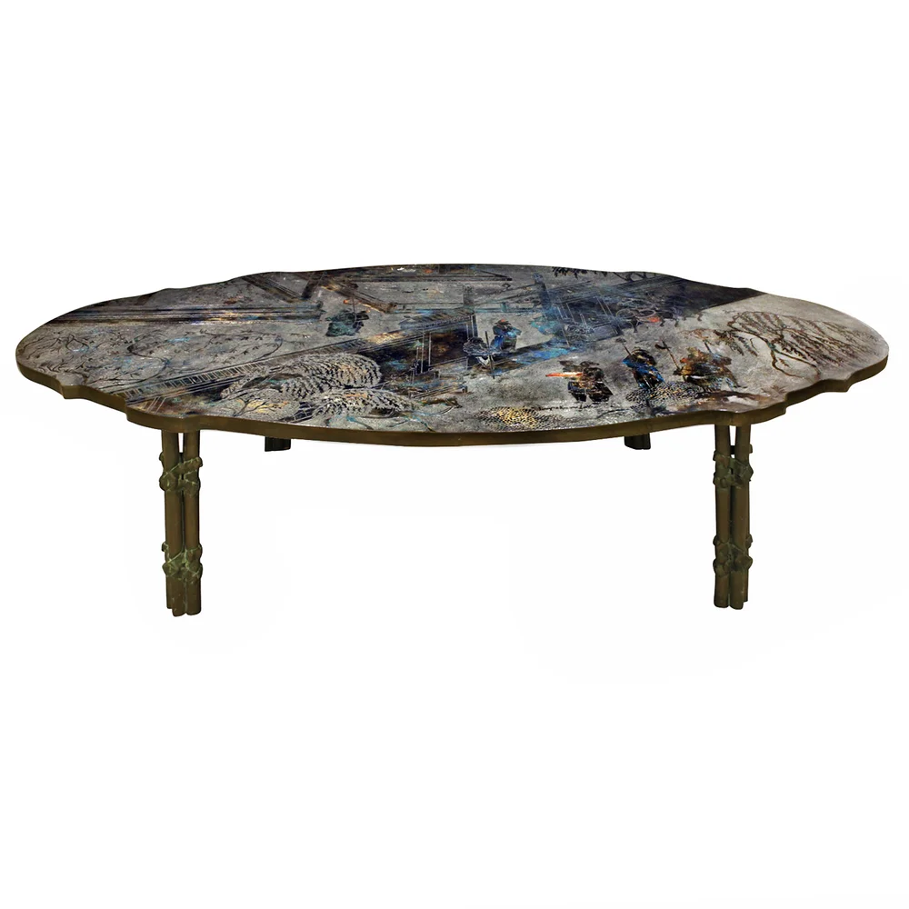 Philip Kelvin Laverne Chan Boucher Coffee Table 1960s Signed Sold Lobel Modern Nyc