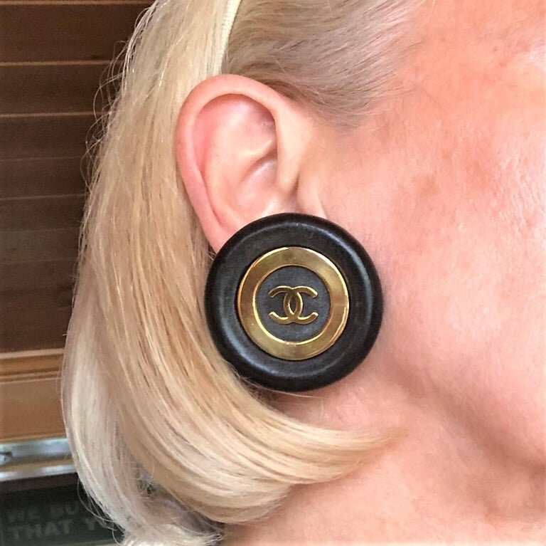 Chanel Earrings 2022-23FW, Gold