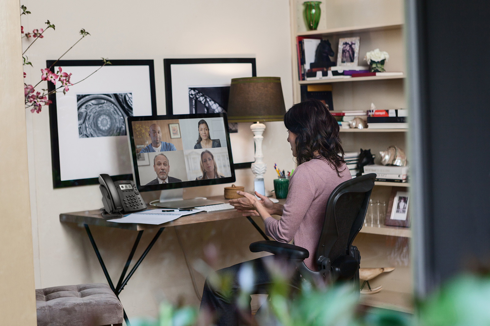 home office Video Conferencing featuring Polycom.jpg