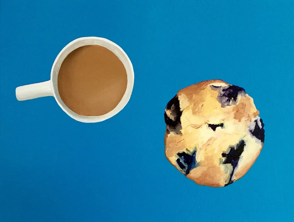 Coffee and Blueberry
