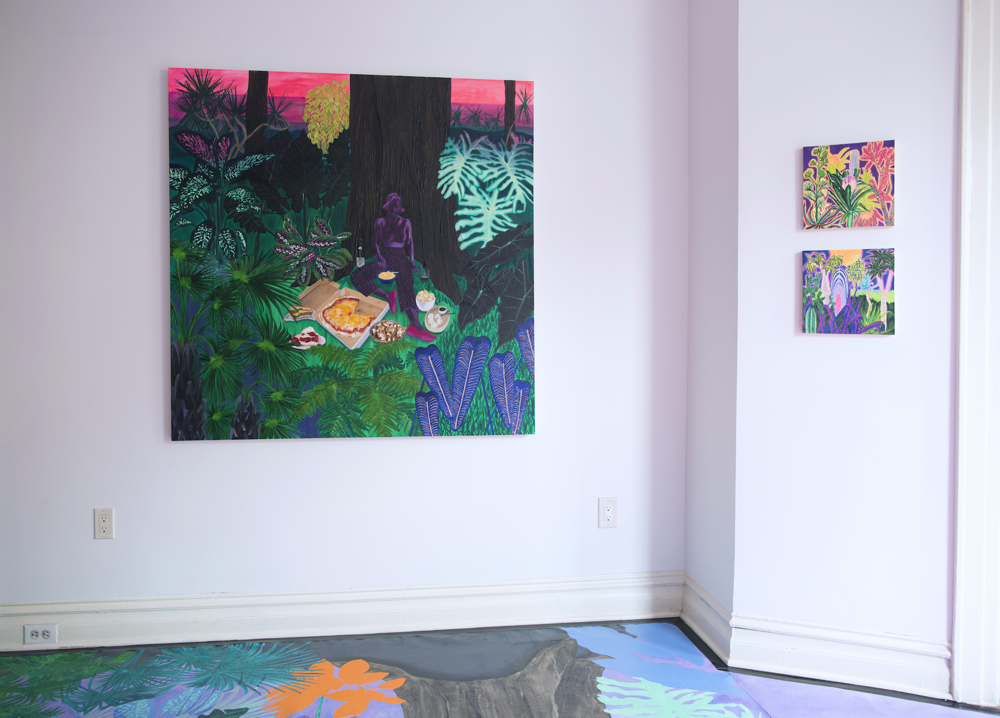  Installation View, “Recreation Room”, Brethren Gallery, 2018 