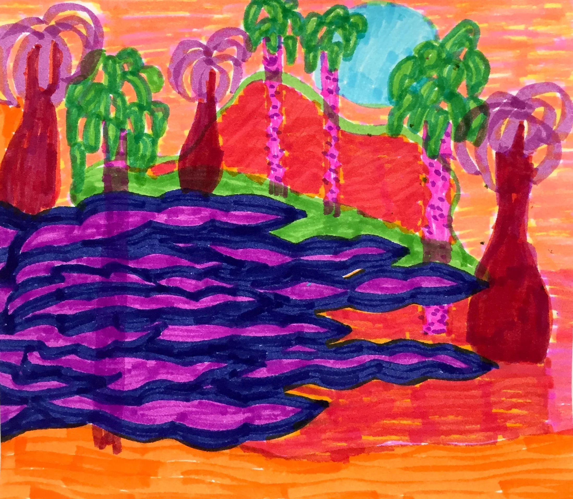 Orange Crush Lake